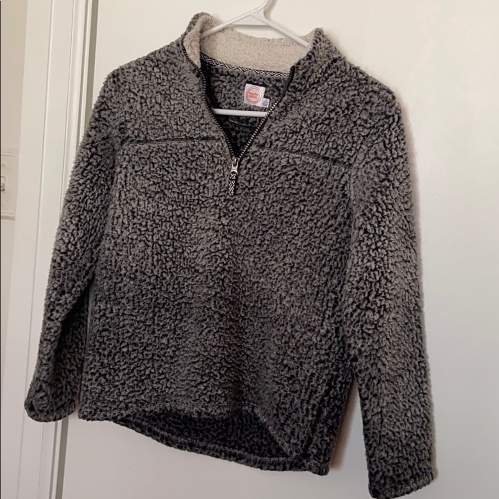 fluffy pullover sweater